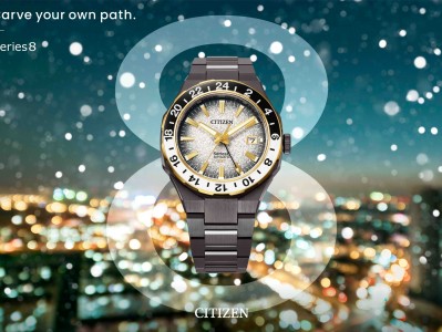 西铁城Series 8 880新款机械表 雪夜流光的都市冬韵