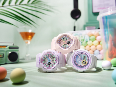 BABY-G「幻彩精灵」系列登场,开启双生姊妹ootd不完全指南