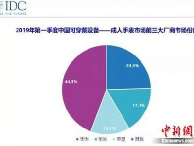 IDC:一季度华米AMAZFIT手表超过苹果 跻身中国市场前二